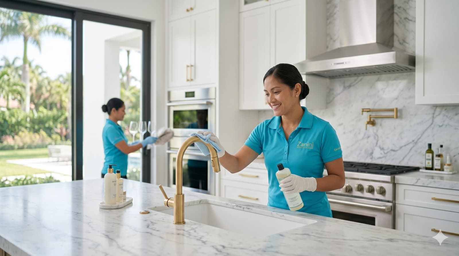 Clean luxury kitchen